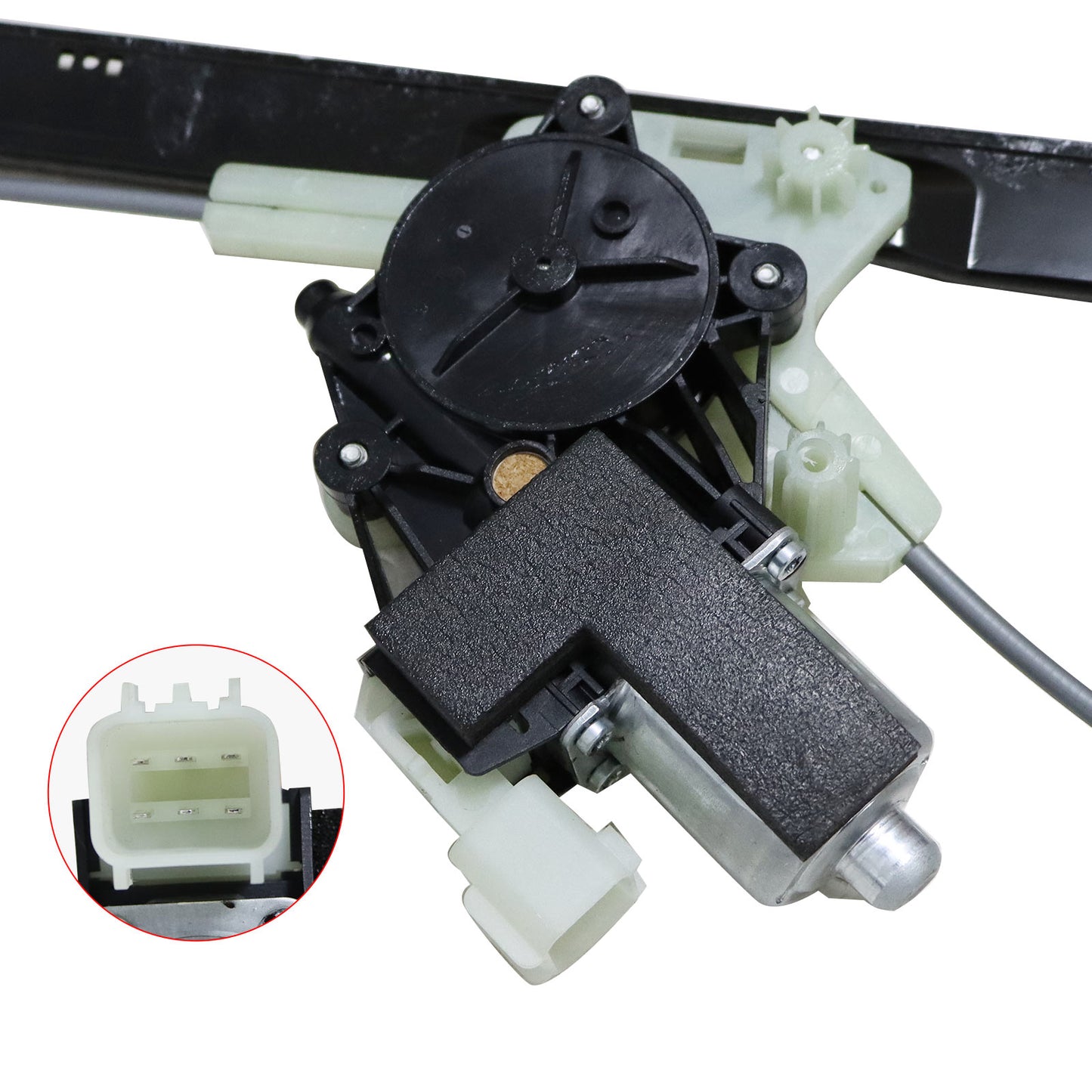 Power Window Regulator w/ Motor for Land Rover Discovery L462 17-20 Front Right