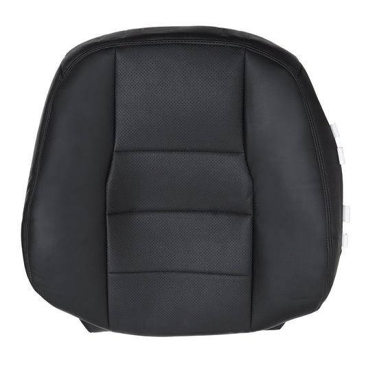For 2008-2014 Mercedes Benz C250 C300 C350 Driver Top Replacement Leather Seat Cover Black