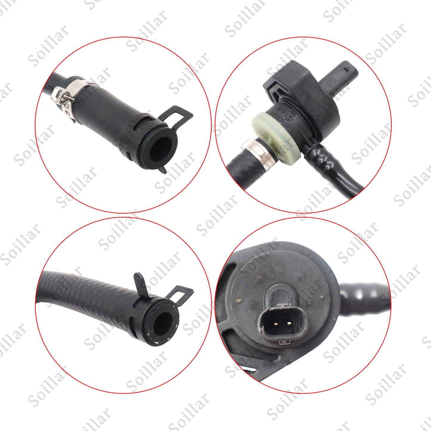 Engine Breathing Vent Line 2740187201 For Mercedes-Benz C-class (W205) 2015-2019