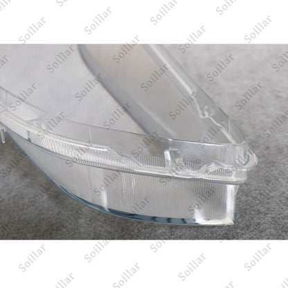 Pair Clear Headlight Lens Cover For Maserati Ghibli 4-Door 2014-2018 2019-2022
