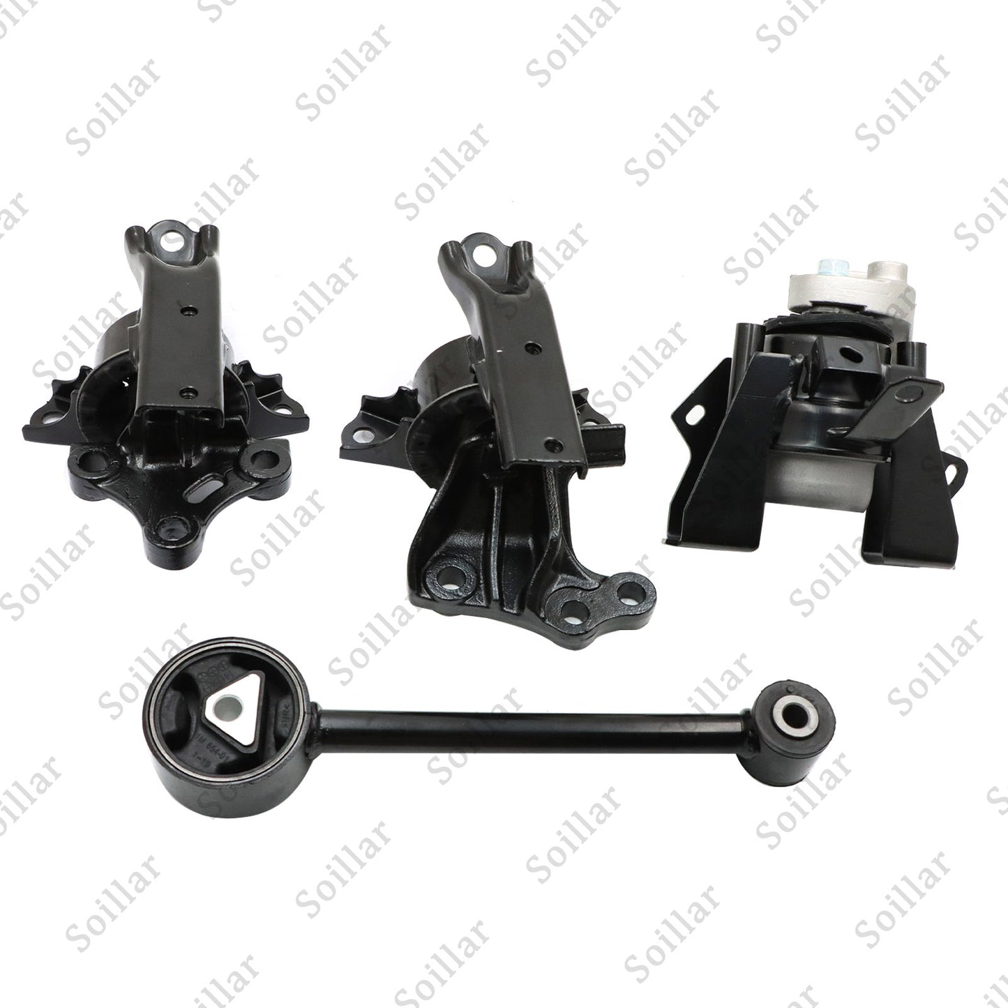 4 Pcs Engine Motor & Trans Mounts Set For 2017-2022 Mitsubishi Mirage G4 1.2L