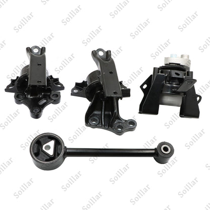 4 Pcs Engine Motor & Trans Mounts Set For 2017-2022 Mitsubishi Mirage G4 1.2L