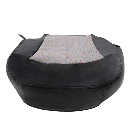 For 1999-2002 Chevy Silverado Driver & Passenger Bottom Cloth Seat Cover Dark Gray