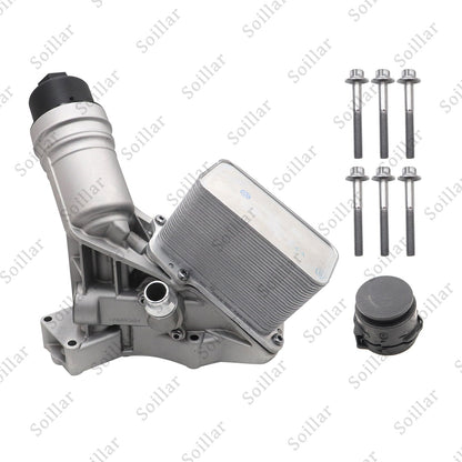 Aluminum Oil Cooler Filter Housing for BMW B58 340i 440i 540i 740i xDrive 3.0L