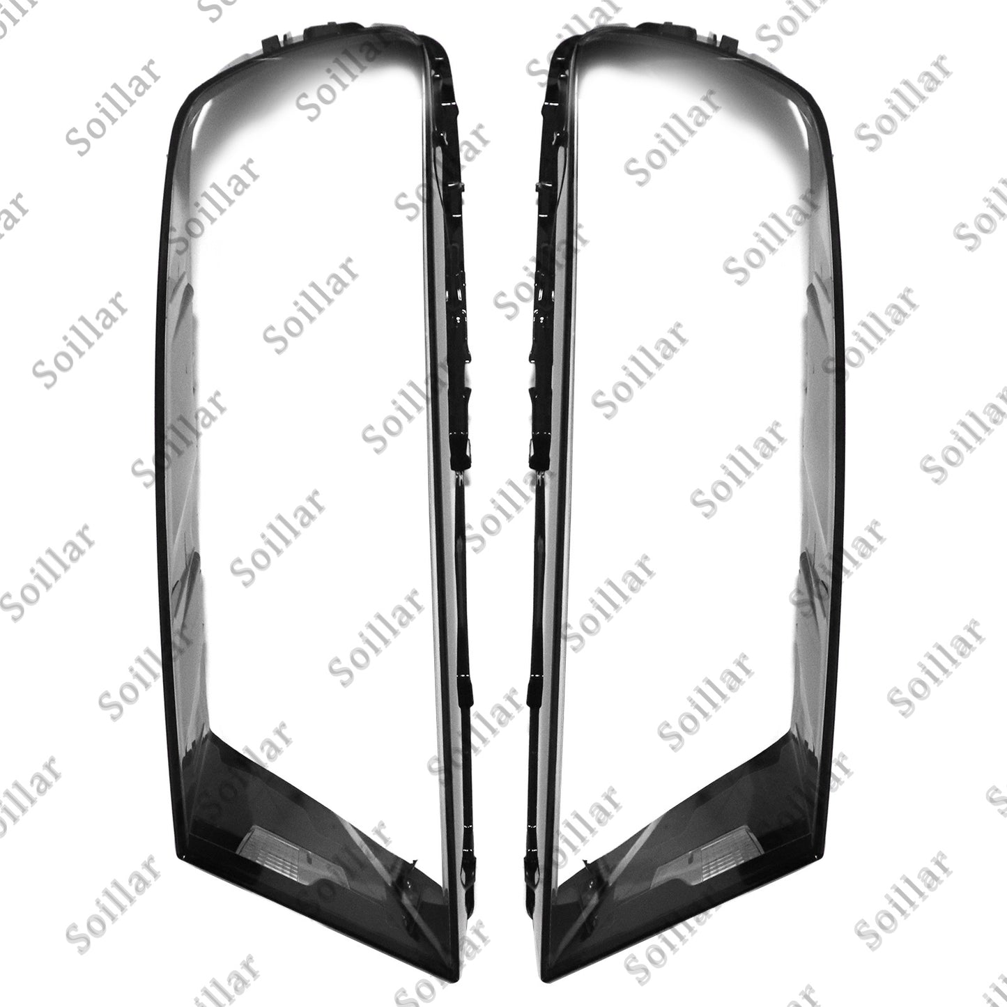 Left Right Headlamp Cover Headlight Shell Lens For Audi Q7 2017-2019