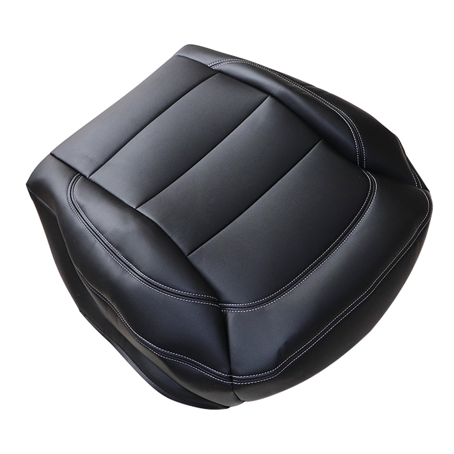 For 2012-2015 Mercedes Benz ML250 ML350 ML400 Driver Bottom Leather Seat Cover Black