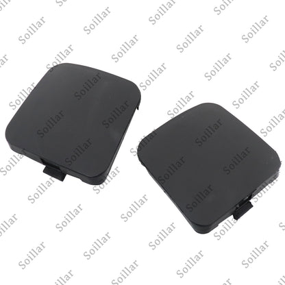 2pcs Tow Hook Covers Front Bumper Right Left Cap For Toyota RAV4 2009-2010 New