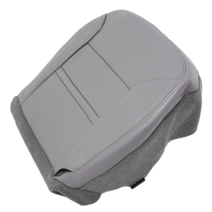 Fits 2000 2001 Ford Excursion Both Driver & Passenger Leather Seat Cover Gray