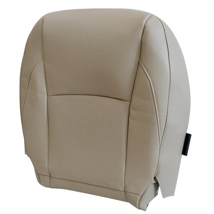 For 2007-2012 Lexus ES350 Driver Bottom Perforated Leather Seat Cover Tan