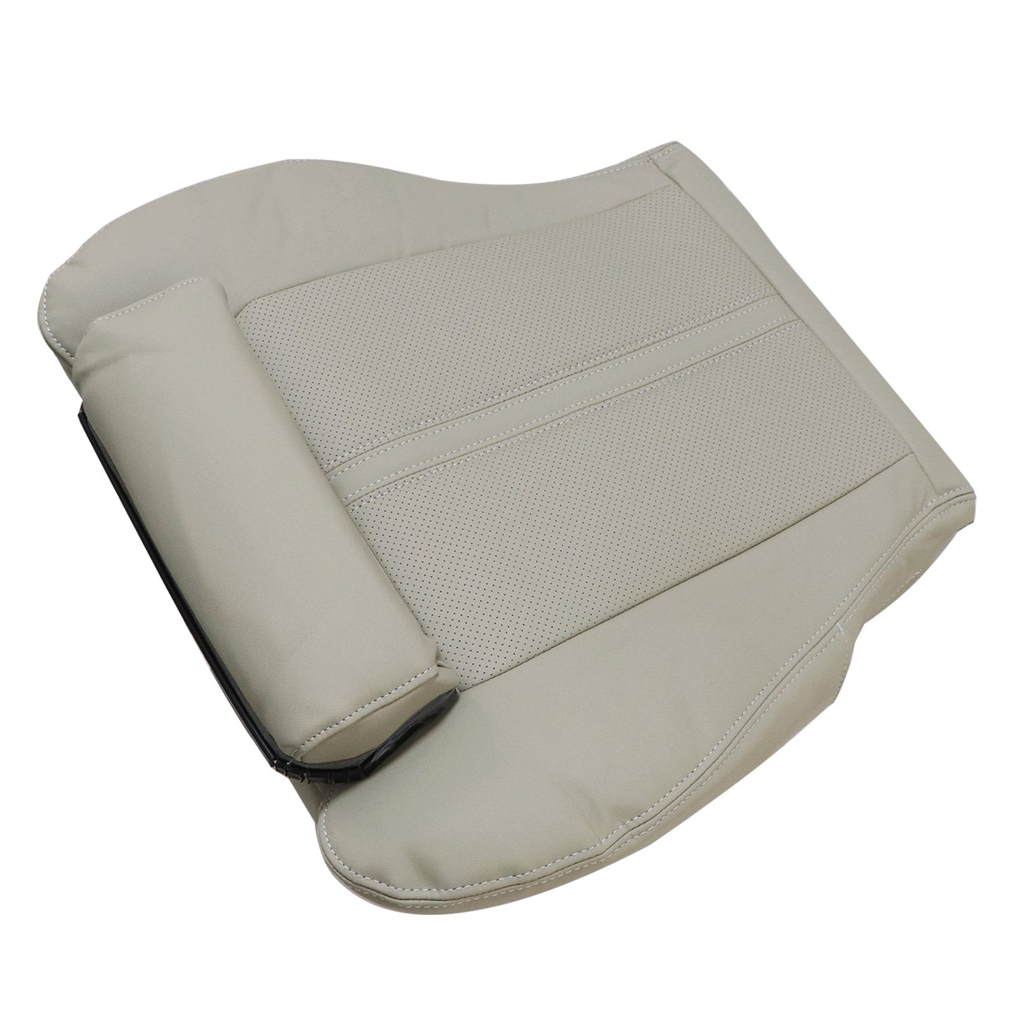 For 2010-2016 Cadillac SRX Front Driver Bottom Leather Seat Cover Tan