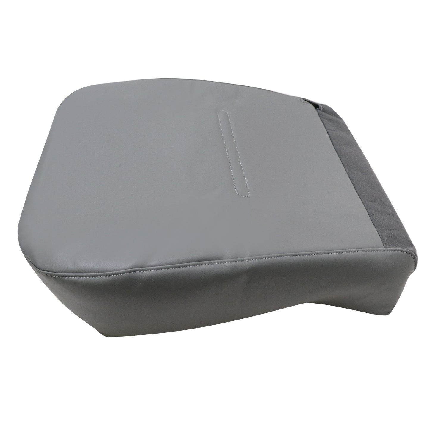 For 2001-2007 Ford F250 F350 F450 F550 Driver Bottom Leather Seat Cover Gray US