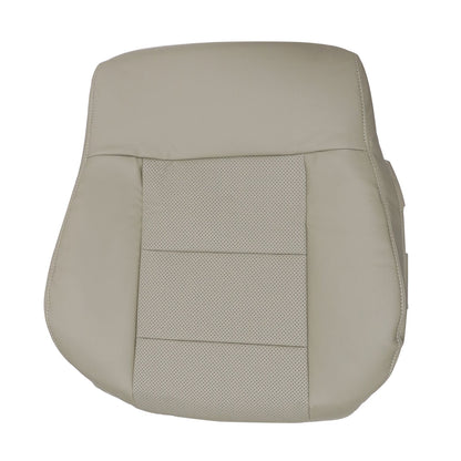 For 2010-2016 Mercedes Benz E200 E250 E300 E350 Driver Top Replacement Leather Seat Cover Tan