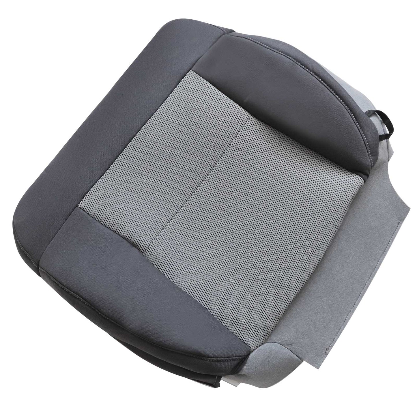 2004-2008 For Ford F150 XLT STX FX4 Front Driver & Passenger Bottom & Top Cloth Seat Cover Dark Gray