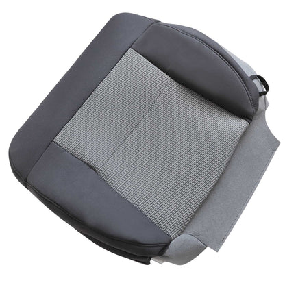 2004-2008 For Ford F150 XLT STX FX4 Front Driver & Passenger Bottom & Top Cloth Seat Cover Dark Gray