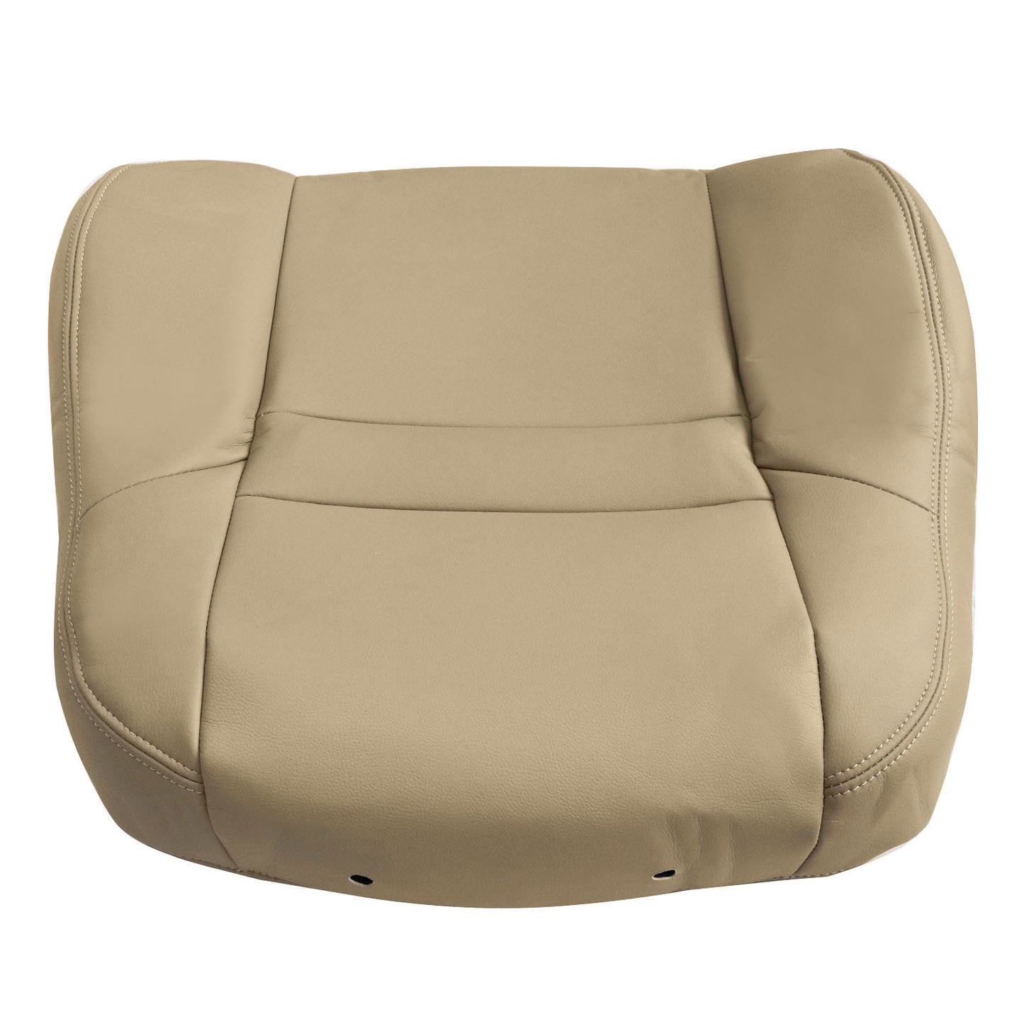 For 2003-2007 Honda Accord 4DR Front Driver & Passenger Bottom & Top Leather Seat Cover Tan