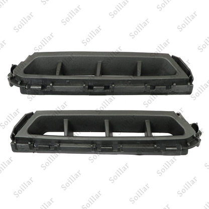 Pair Front Left & Right Bumper Air Curtain Grille Fit 2019-2020 Hyundai Elantra