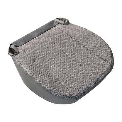 For 2003-2014 Chevy Express & GMC Savana 1500 Front Driver & Passenger Bottom & Top Cloth Seat Cover Gray