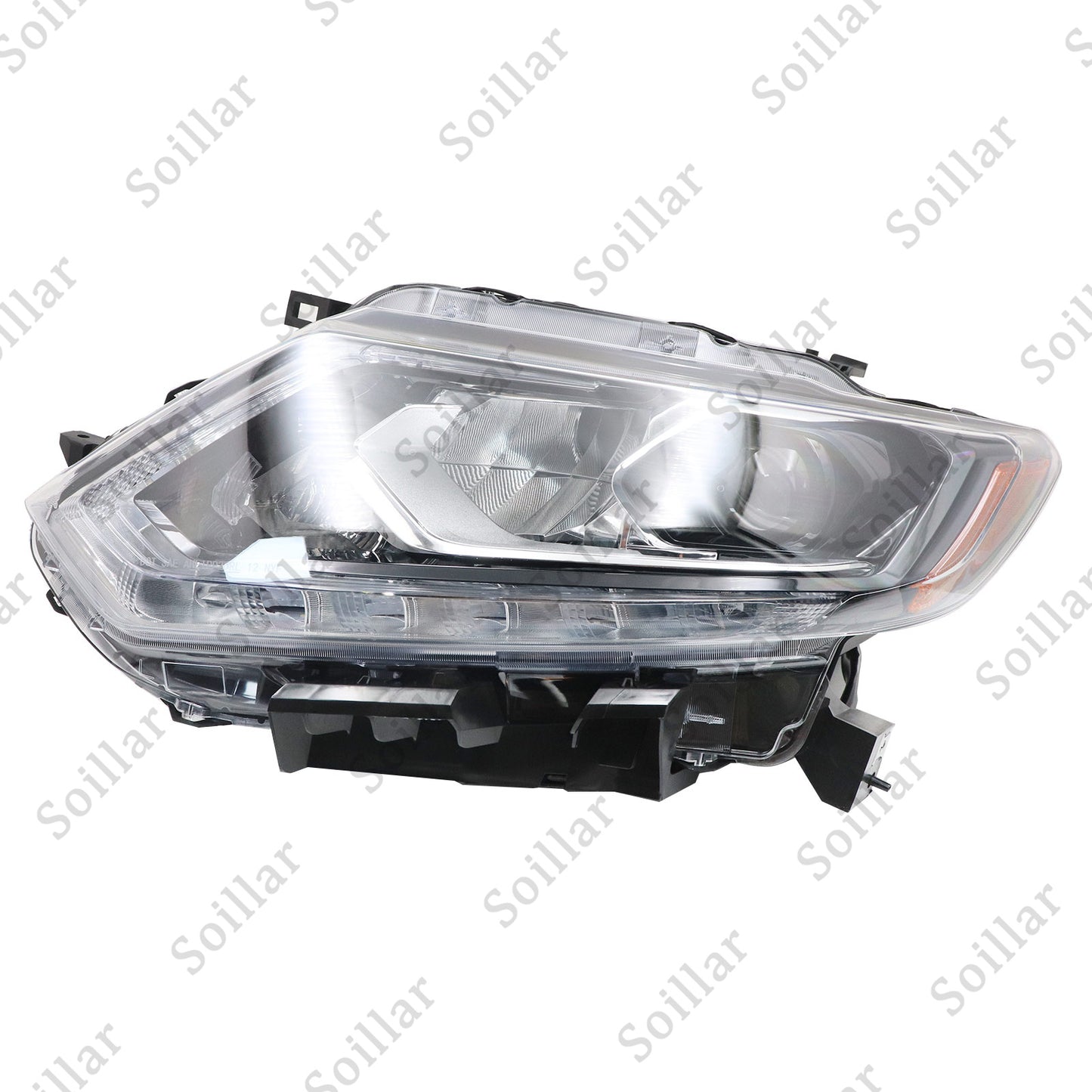 Headlight LED Left Driver Side Headlamp Assembly For 2014 2015 2016 Nissan Rogue