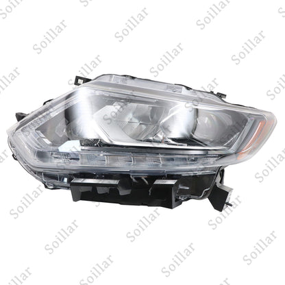 Headlight LED Left Driver Side Headlamp Assembly For 2014 2015 2016 Nissan Rogue