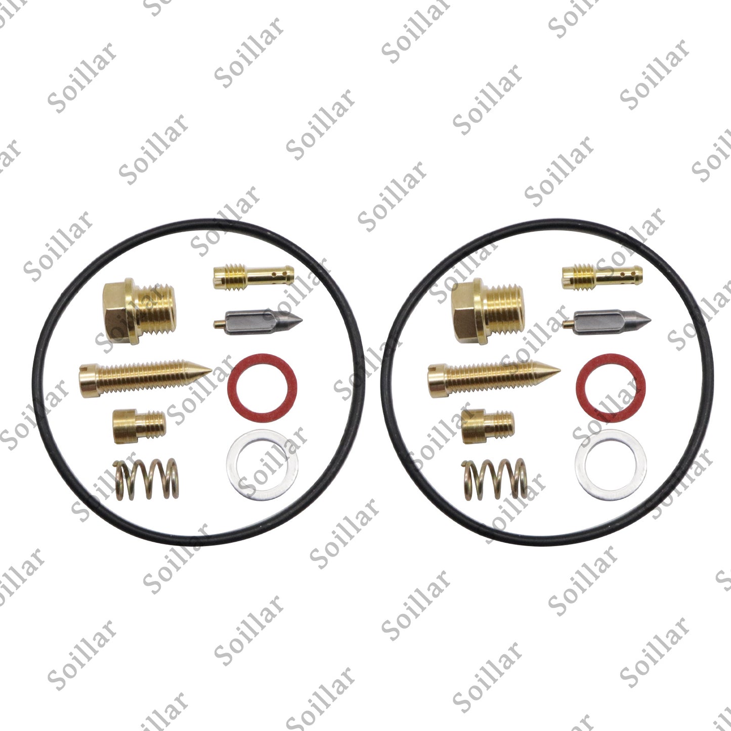 2 set Carburetor rebuild kit For YAMAHA PHAZER PZ480 PZ 480 1986-1990 1987 88 89