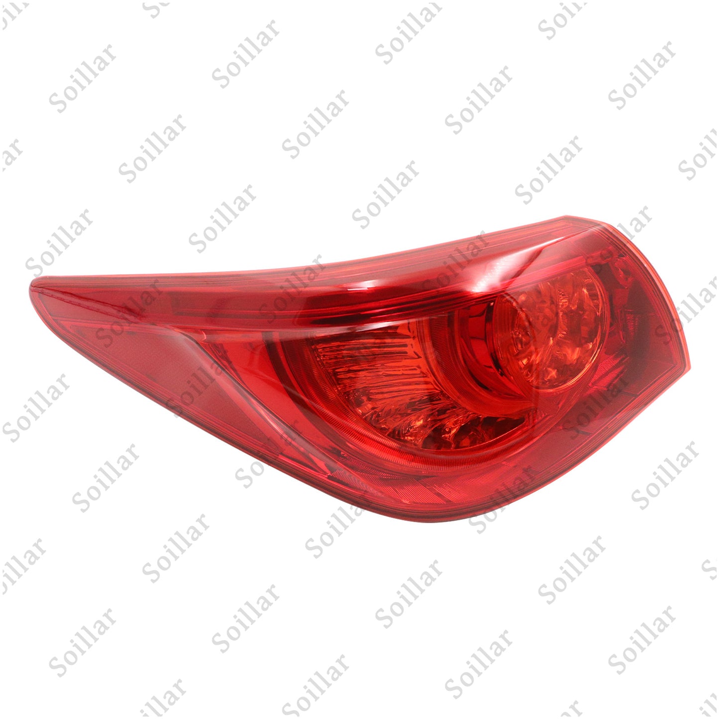 Left Fit Infiniti Q50 Q50s Rear Outer Tail Light Lamp 2014-2017 Driver Side