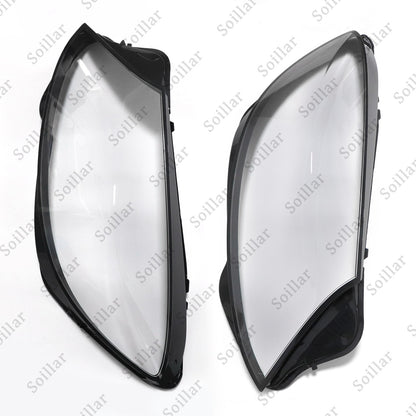 For Mercedes-Benz W222 S-Class 2014-17 Pair Lampshade Headlight Lens Lamp Cover