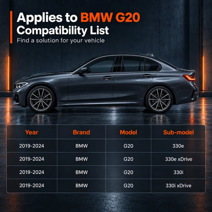 Aluminum Radiator Support Cross Brace Compatible for 2019-2024 BMW G20 & 3 Series