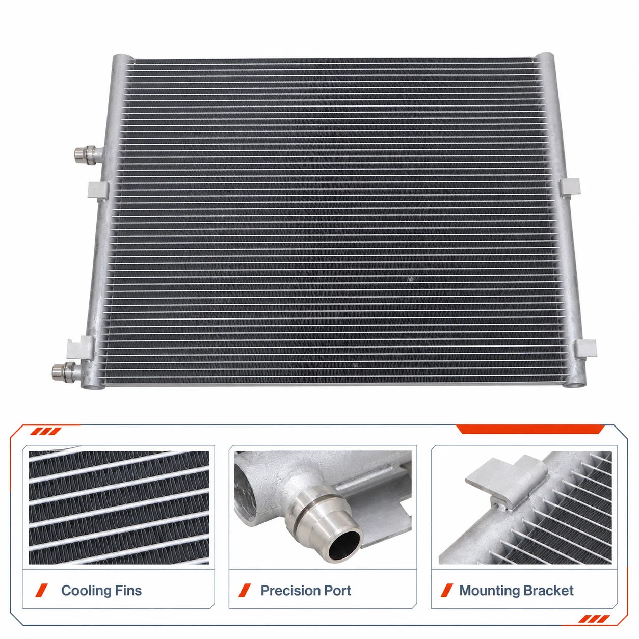Auxiliary Radiator For 2017-2020 BMW 530e 530i 530i xDrive 540i 17118484638