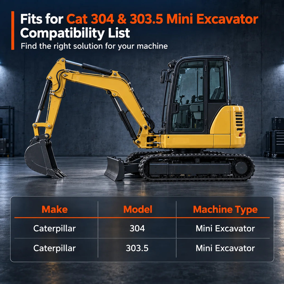 Bucket Attachment Ear For Caterpillar 304 303.5 Mini Excavator