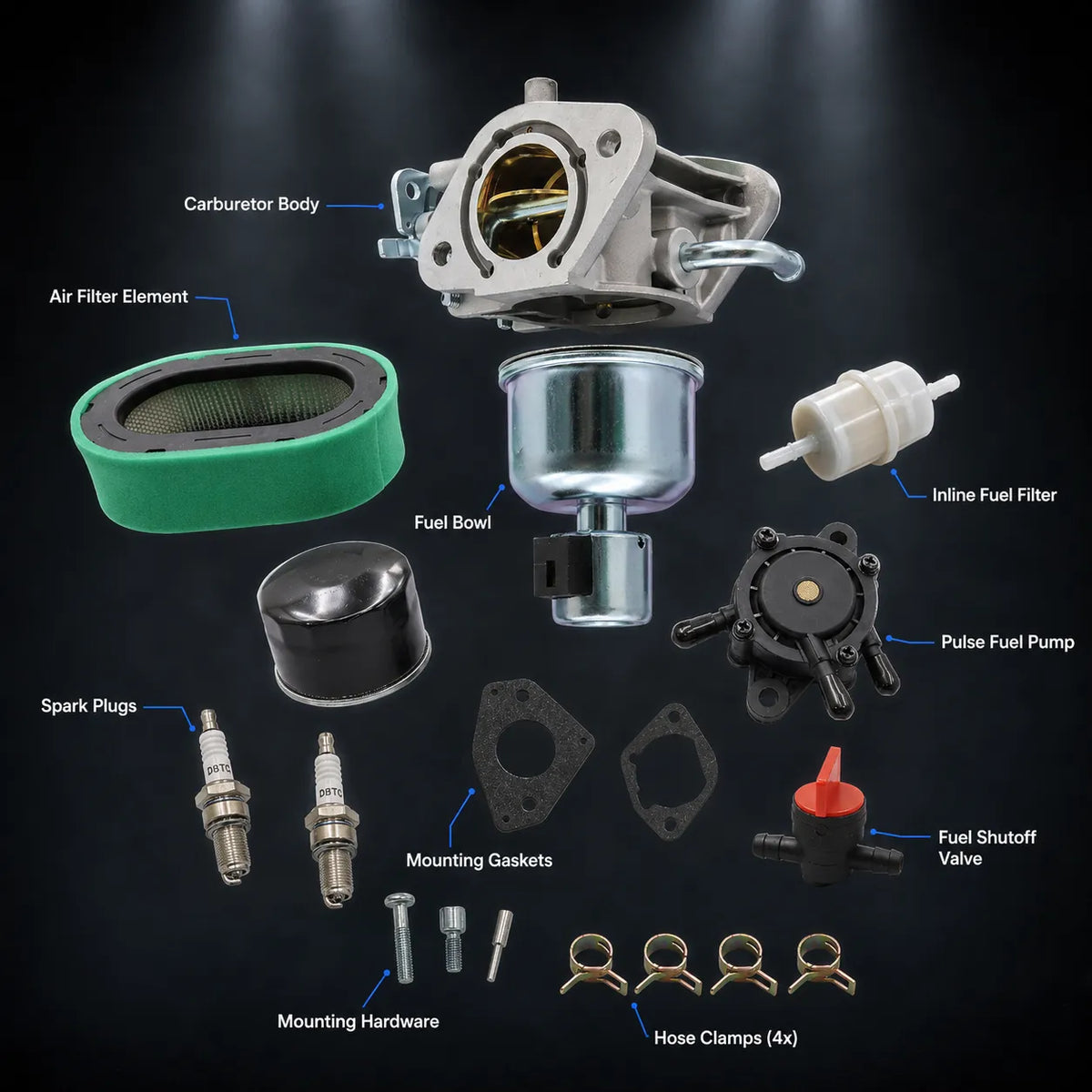 Carburetor For Kohler KT725 KT730 KT735 KT740 KT745 7000 Series Engine Carb