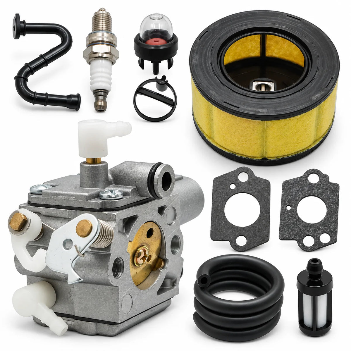 Carburetor With Primer Bulb Chainsaw Tune Up For STIHL MS231 MS251 MS231C MS251C