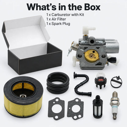 Carburetor With Primer Bulb Chainsaw Tune Up For STIHL MS231 MS251 MS231C MS251C