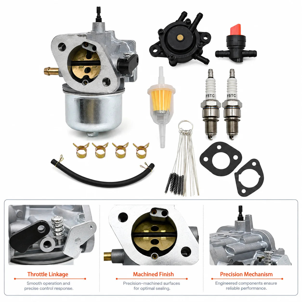 Carburetor for Kawasaki FH430V FH381V FH541V FS481V Engines 15003-7061