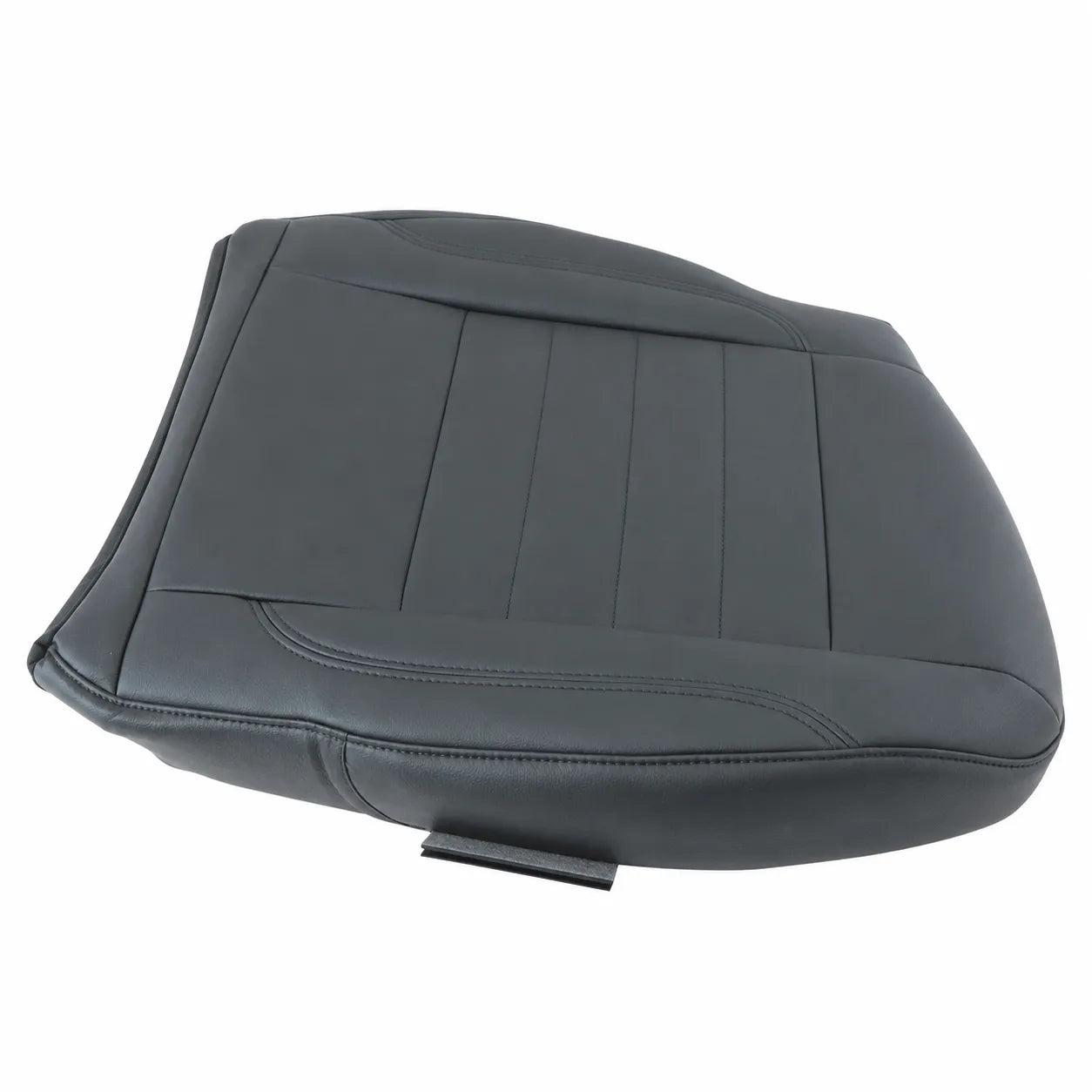 Charcoal Black Leather Driver Bottom Replacement Seat Cover for 2013-2016 Ford Escape