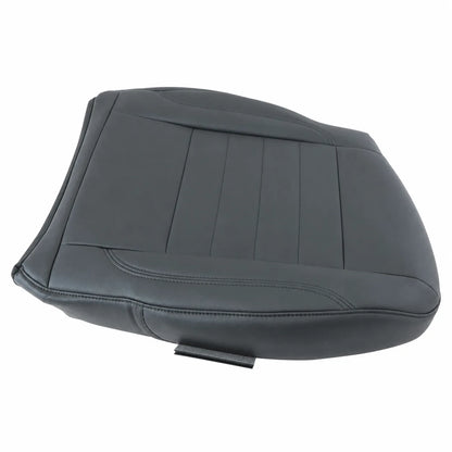 Charcoal Black Leather Driver Bottom Replacement Seat Cover for 2013-2016 Ford Escape