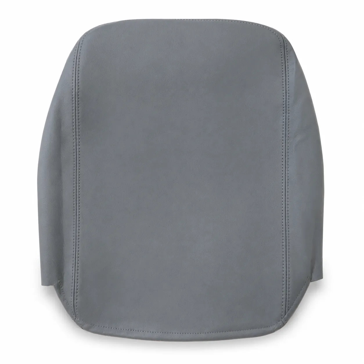 For Dodge Ram 2002-2008 Real Leather Center Console Lid Armrest Cover Gray