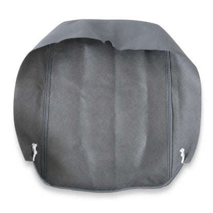 For Dodge Ram 2002-2008 Real Leather Center Console Lid Armrest Cover Gray