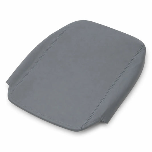 For Dodge Ram 2002-2008 Real Leather Center Console Lid Armrest Cover Gray