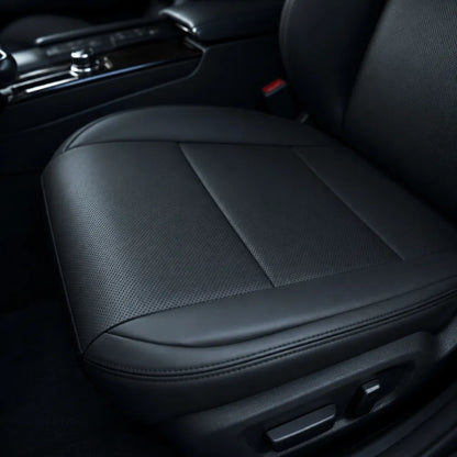 Driver Bottom Perforated Leather Seat Cover Black For 2013-2020 Lexus GS350