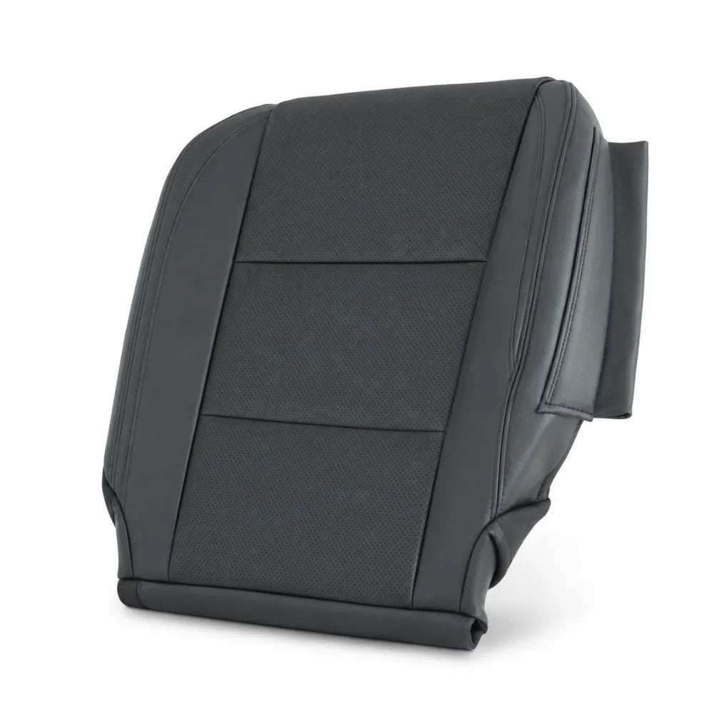 Driver Bottom Perforated Leather Seat Cover Black For 2013-2020 Lexus GS350