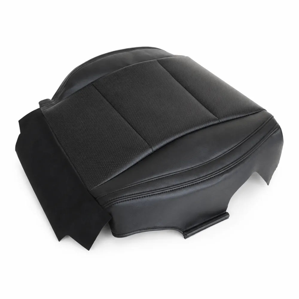 Driver Bottom Perforated Leather Seat Cover Black For 2015-2019 Subaru Outback