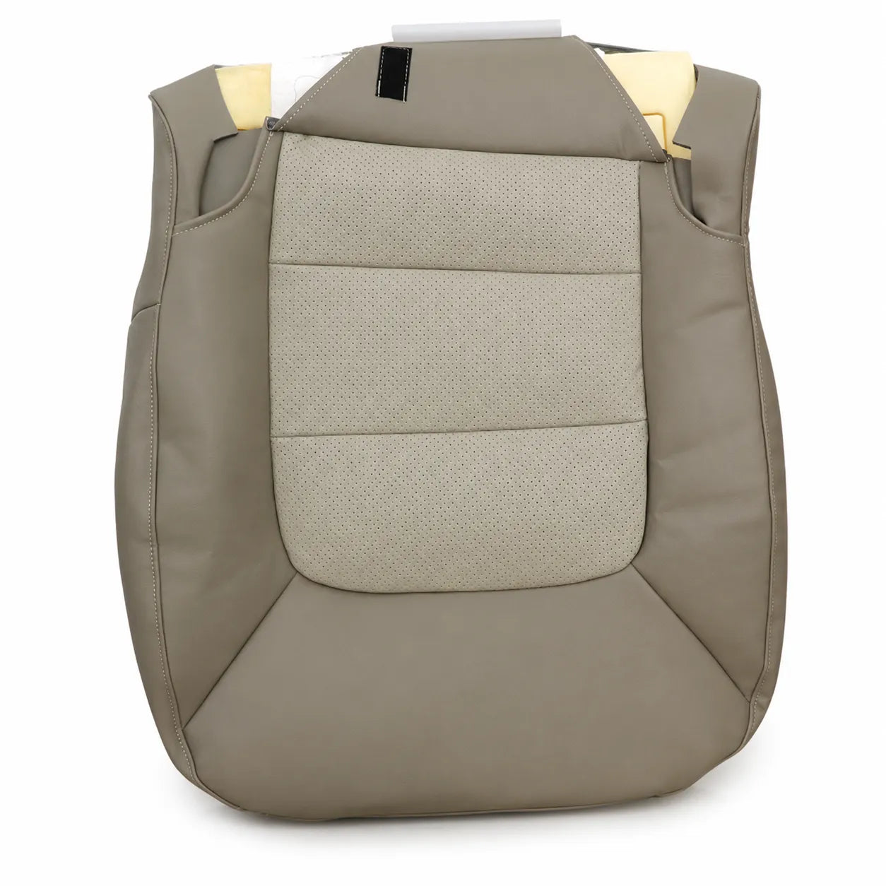 Driver Bottom Perforated Seat Cover Tan For 2003-2006 Ford Expedition Eddie Bauer