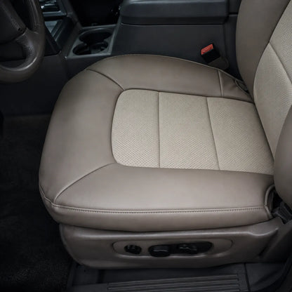 Driver Bottom Perforated Seat Cover Tan For 2003-2006 Ford Expedition Eddie Bauer