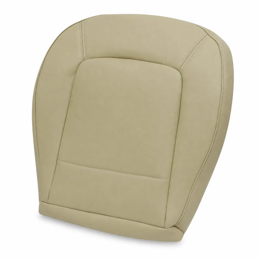 Driver Bottom Replacement Leather Seat Cover Beige For 1998-2010 Volkswagen Beetle