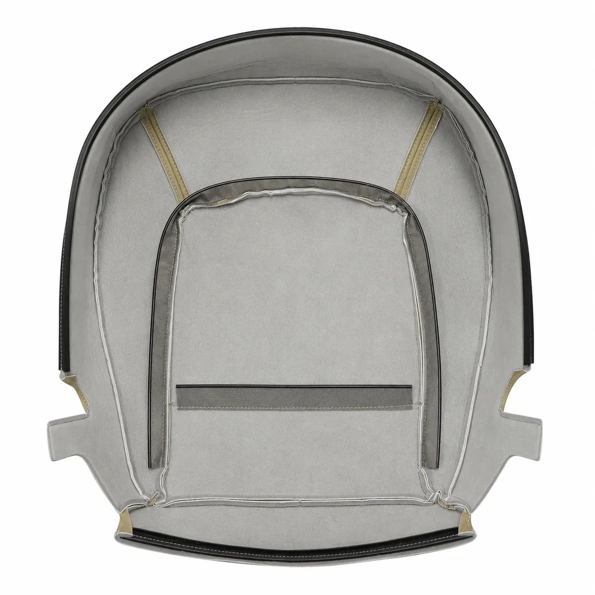 Driver Bottom Replacement Leather Seat Cover Beige For 1998-2010 Volkswagen Beetle