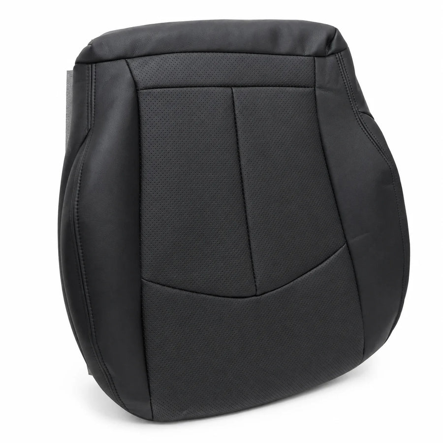 Driver Bottom Replacement Seat Cover Black For 2003-2009 Mercedes Benz E-Class