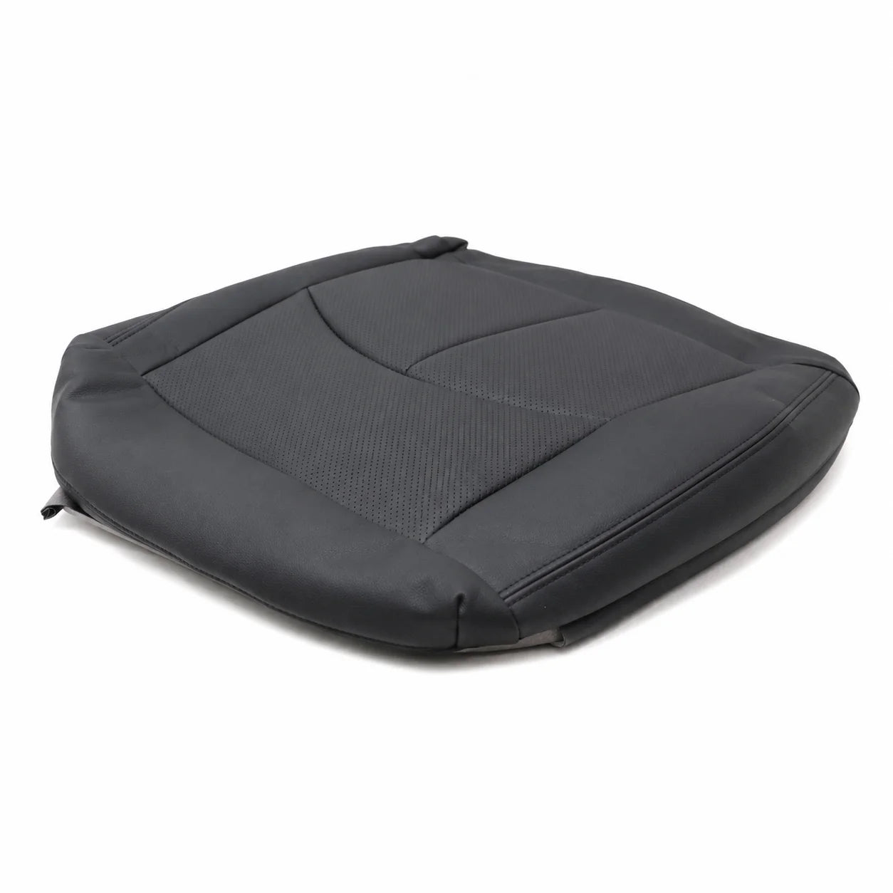 Driver Bottom Replacement Seat Cover Black For 2003-2009 Mercedes Benz E-Class