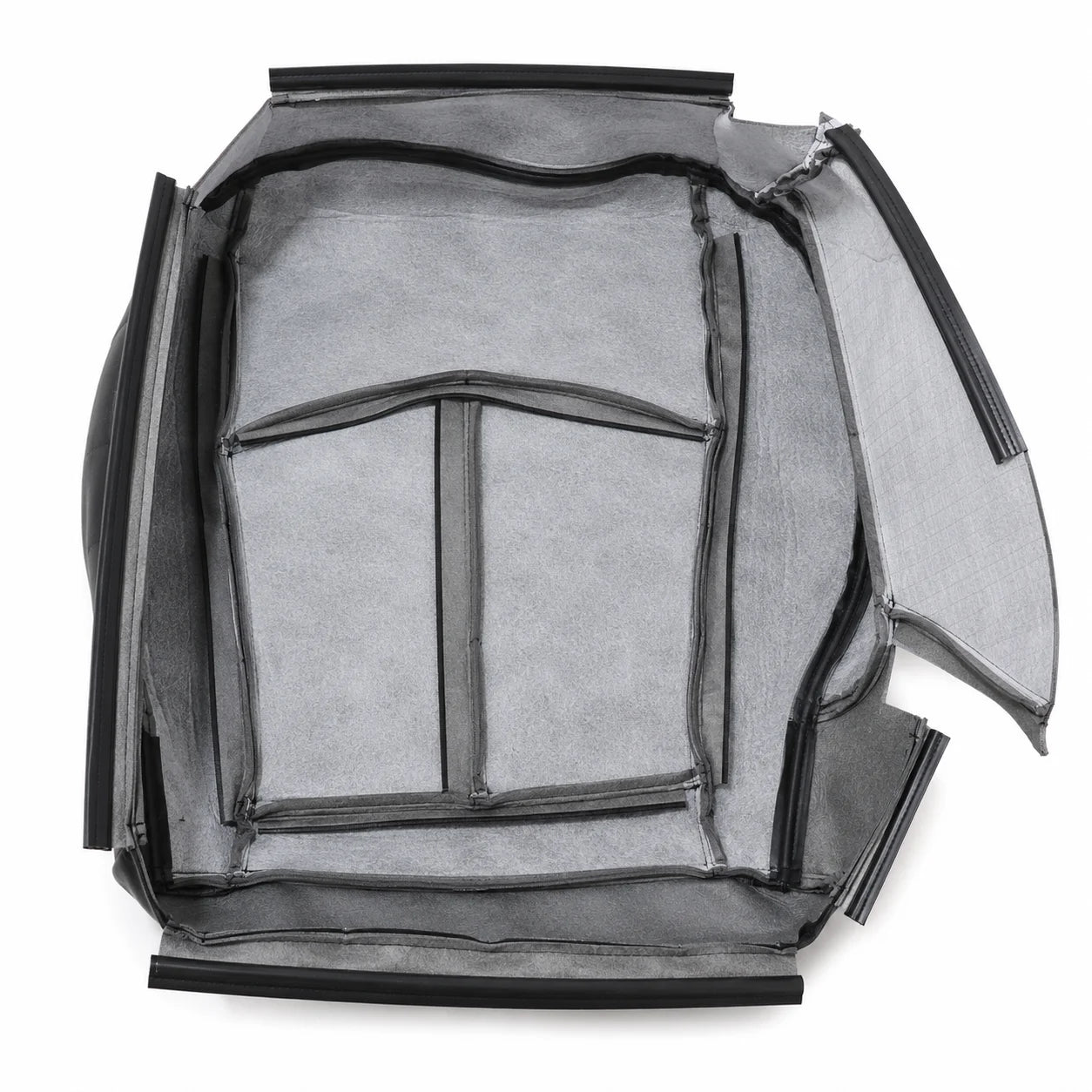 Driver Bottom Replacement Seat Cover Black For 2003-2009 Mercedes Benz E-Class