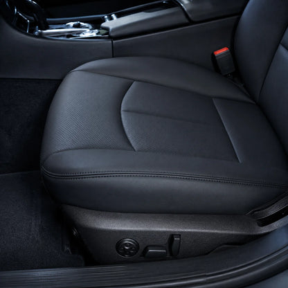 Driver Bottom Replacement Seat Cover Black For 2003-2009 Mercedes Benz E-Class