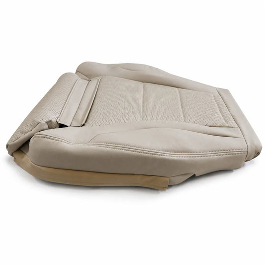Driver Bottom Seat Cover Light Tan for 2015-2021 Mercedes Benz W205 C300 GLC300